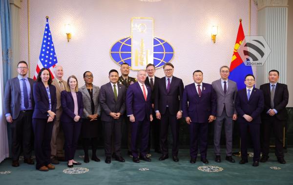 モンゴル・米国、第17回政治協議会開催