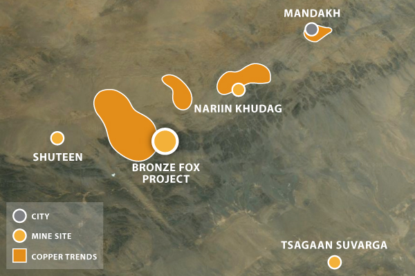 「Bronze Fox（金・銅鉱床）」売却契約、Orbminco社が破棄